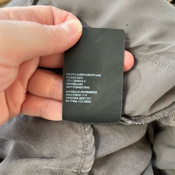 Club Monaco Gray Utility Belted Jumpsuit - Picture 8 of 9